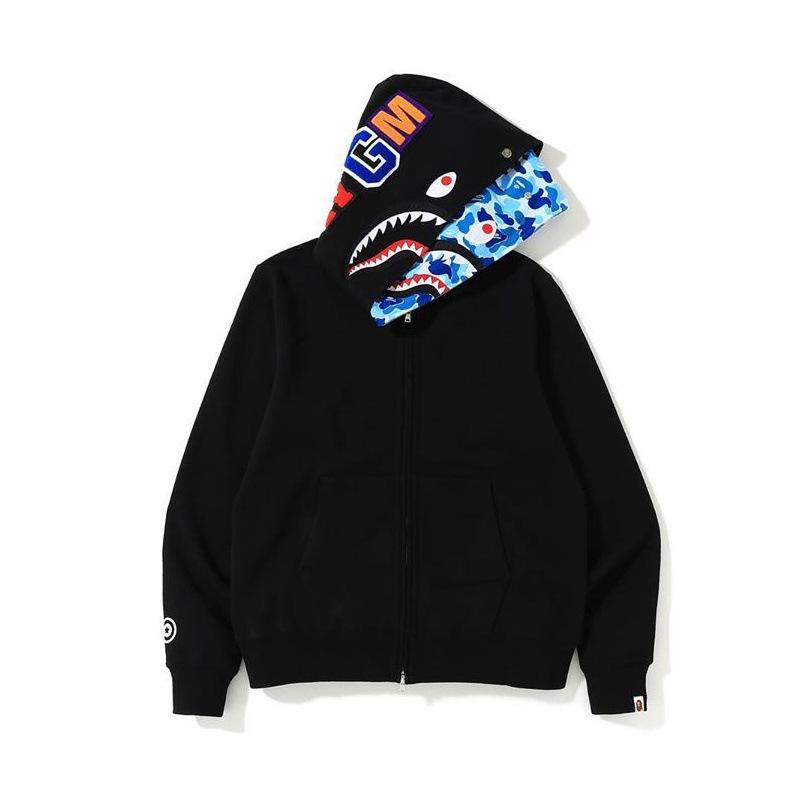 Bathing Ape Hoodie Autumn and Winter Fashion Brand Cardigan Zipper Hoodie Youth Fashion