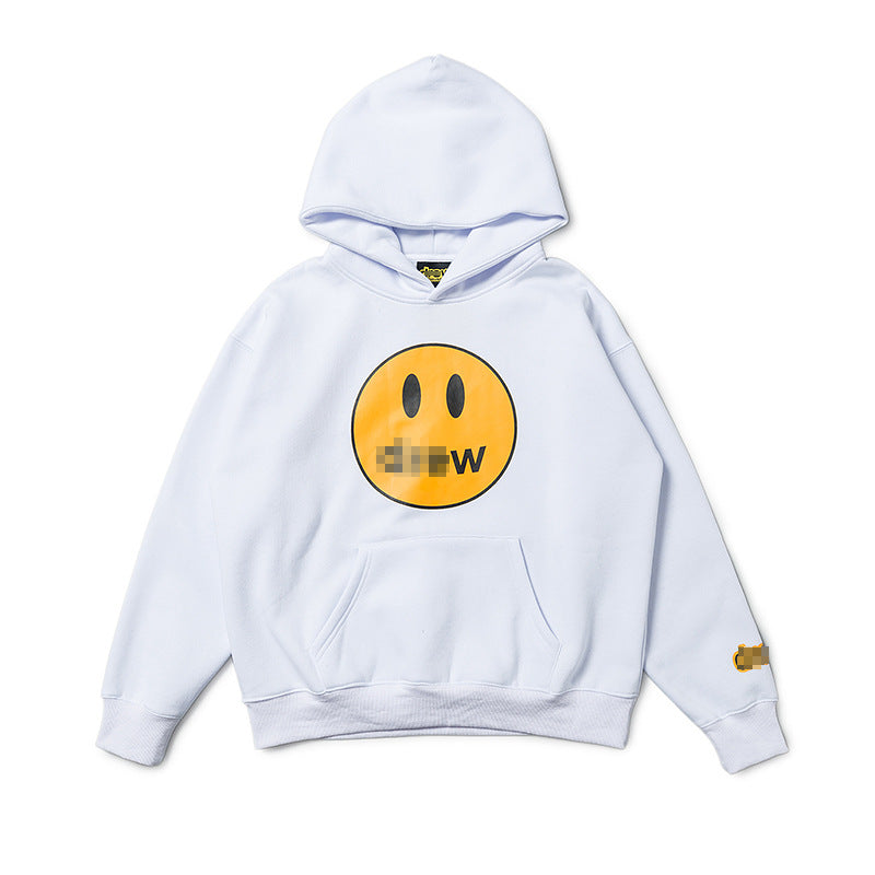 Drew House Hoodie Unisex Loose Casual Fleece Hoodie