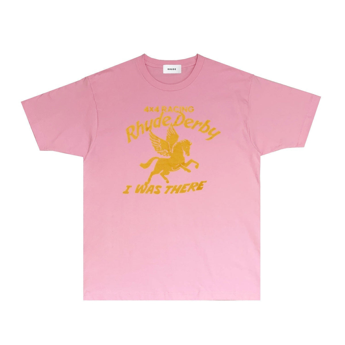 Rhude T-shirts Printed Trendy Pure Cotton