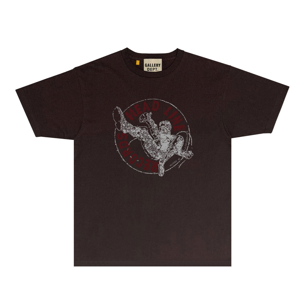 Gallery Dept T Shirt Retro Printed Loose Short-Sleeved Shirt