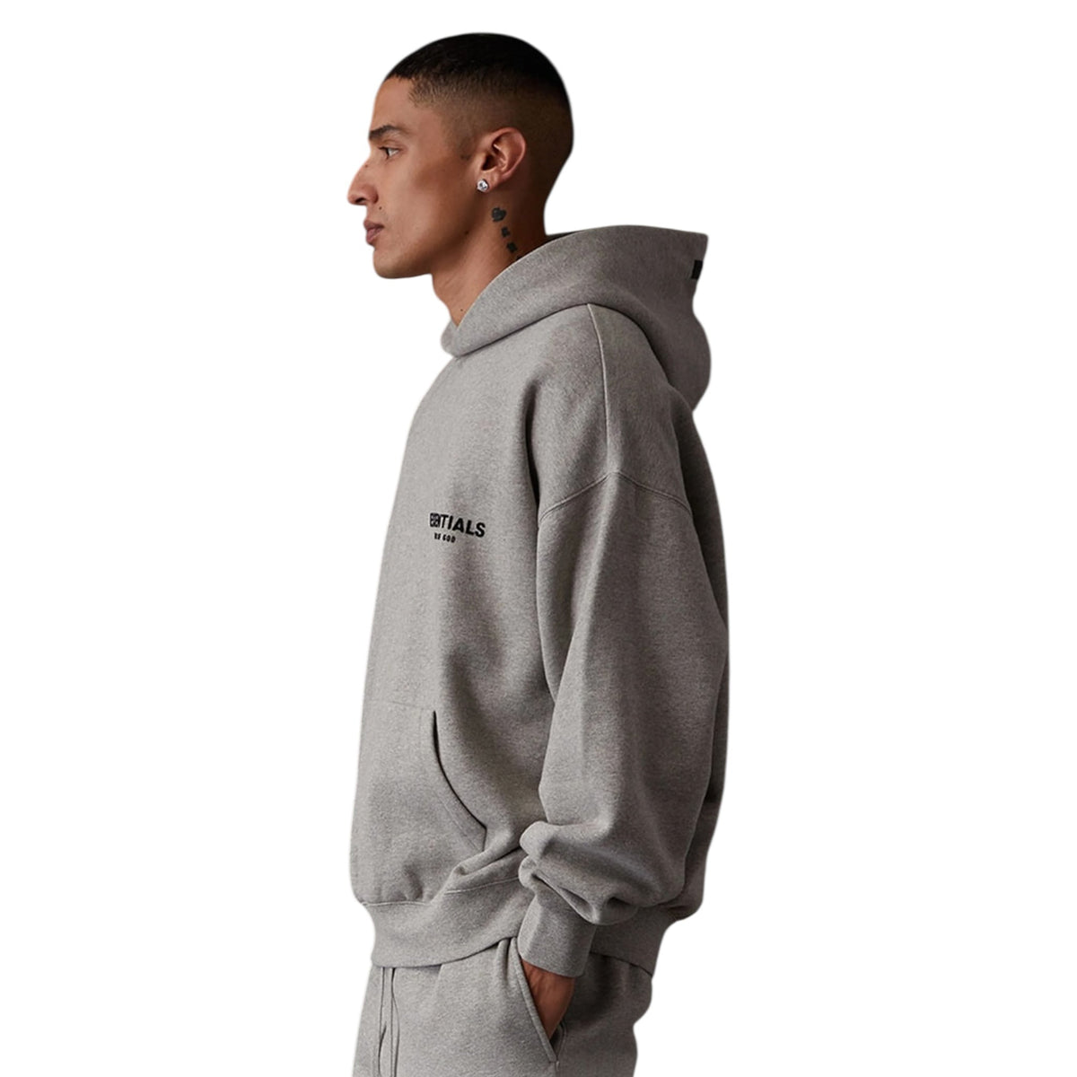 Fear of God Essentials - Hoodie Dark Oatmeal Kanye West same style