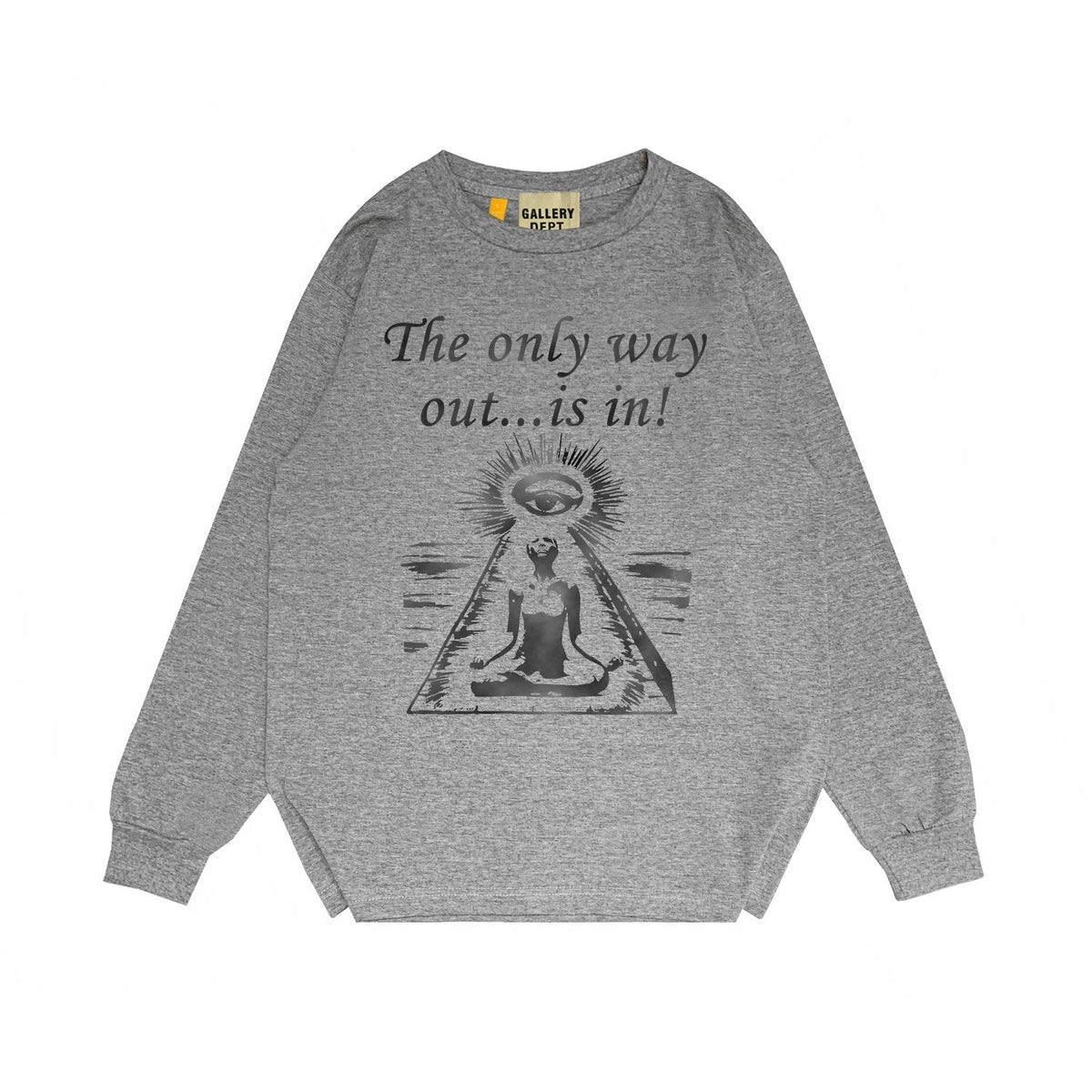 Gallery Dept Long Sleeved Shirt Fashion Brand Long Sleeve Long-Sleeved T-shirt Blouse