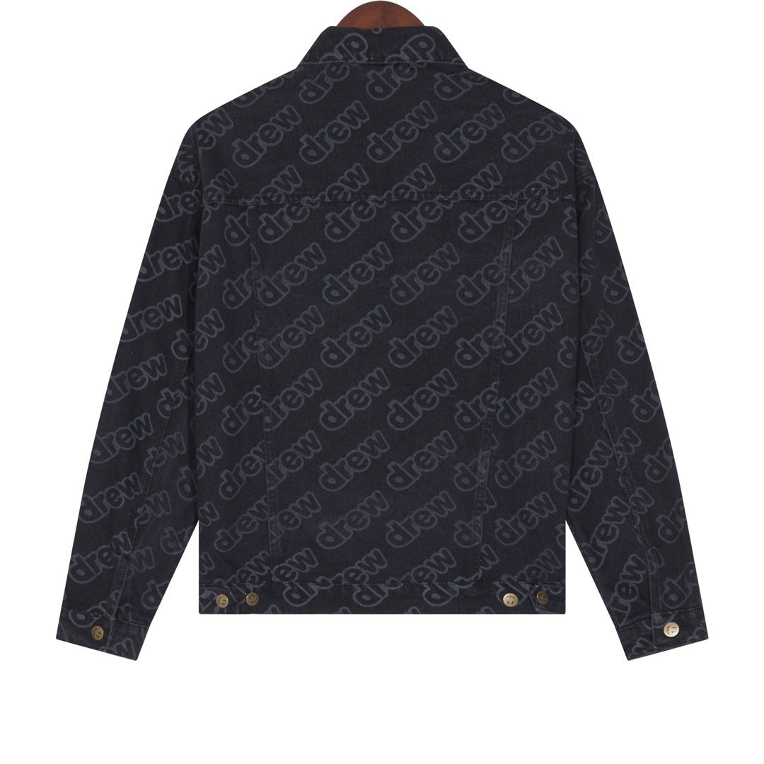 Drew House Jacket Full Logo Denim Jacket