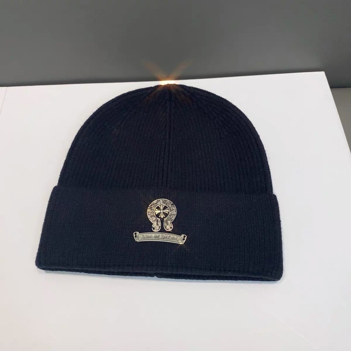 Chrome Heart Beanie Autumn Winter Cold Hat Vintage