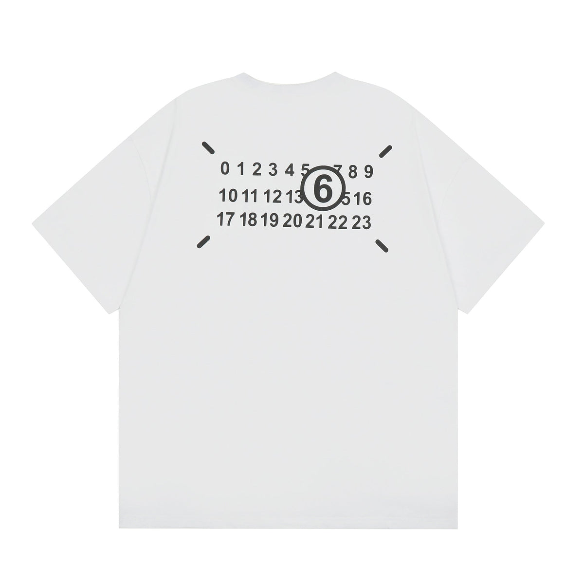 Maison Margiela T-shirt Crew Neck Loose Short Sleeve T-shirt