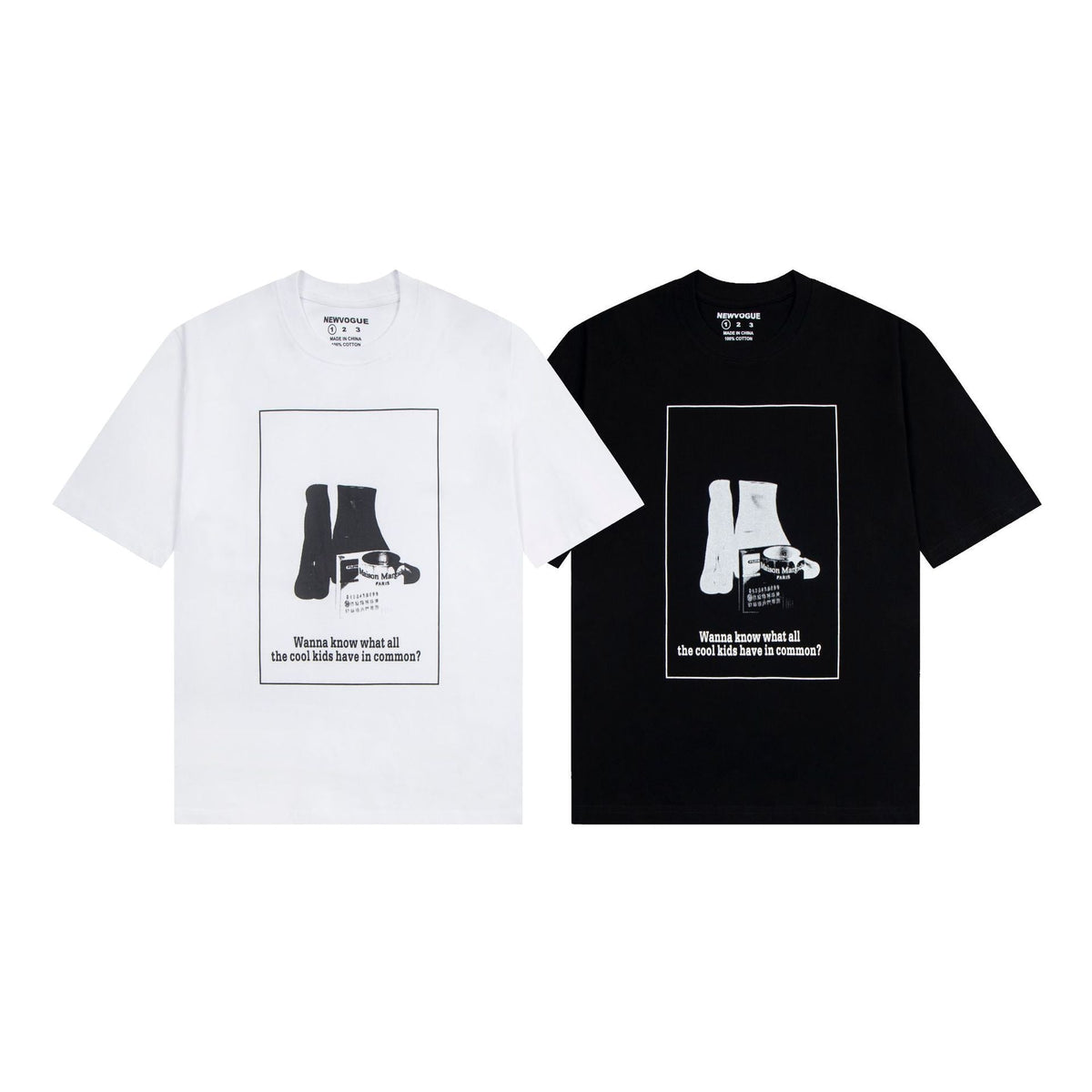 Maison Margiela T-shirt Crew Neck Loose Short Sleeve T-shirt