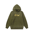 Drew House Hoodie Unisex Loose Casual Fleece Hoodie