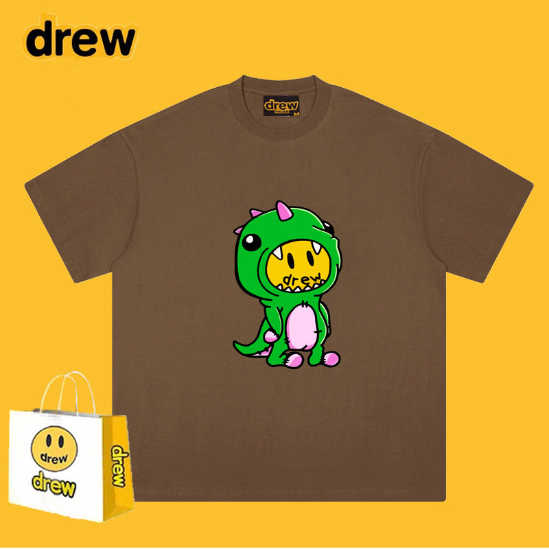 Drew T-shirts T-shirt Smiley Cartoon Print