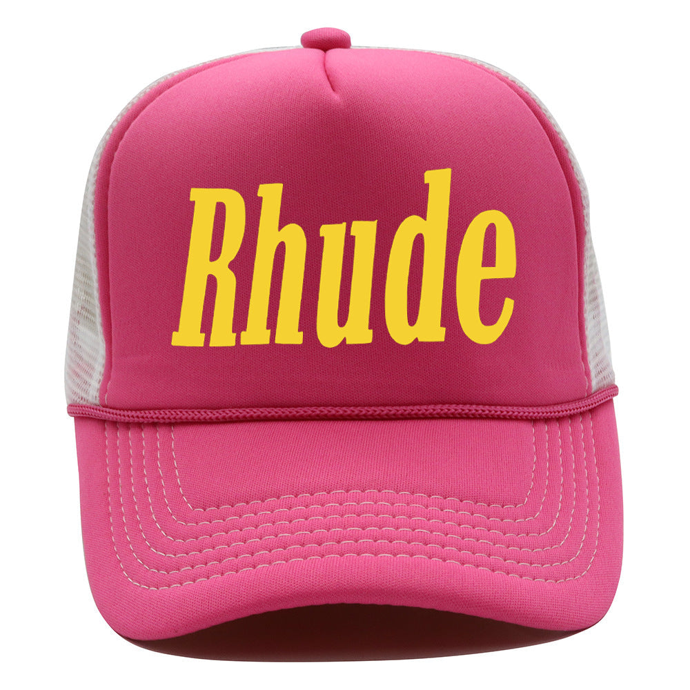 Rhude Hat Outdoor Shade Baseball Cap Couple