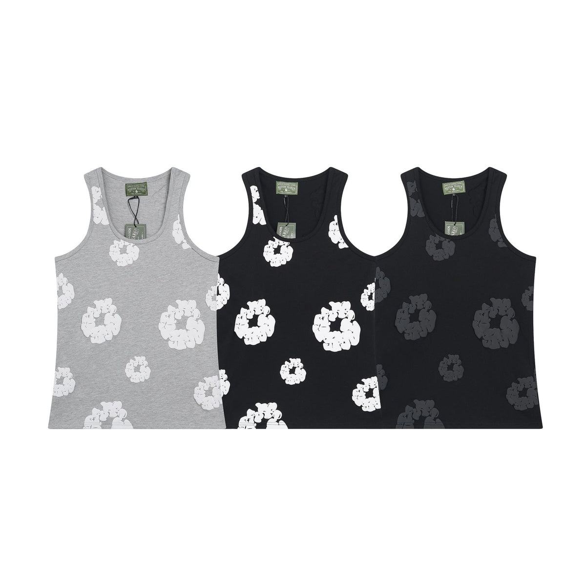 Denim Tears Vest Foam Printed Casual Sports Vest