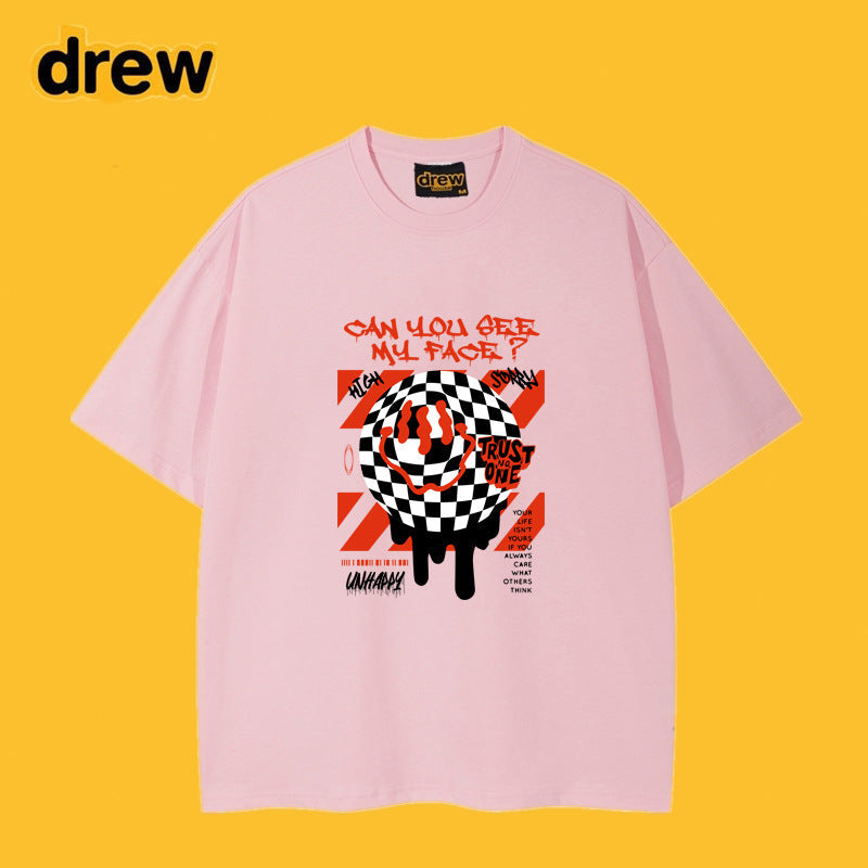 Drew T-shirts Short Sleeve T-shirt Loose