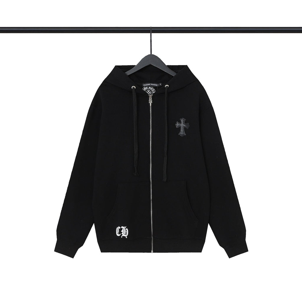Chrome Heart Hoodie Cross Hooded Jacket Casual Couple