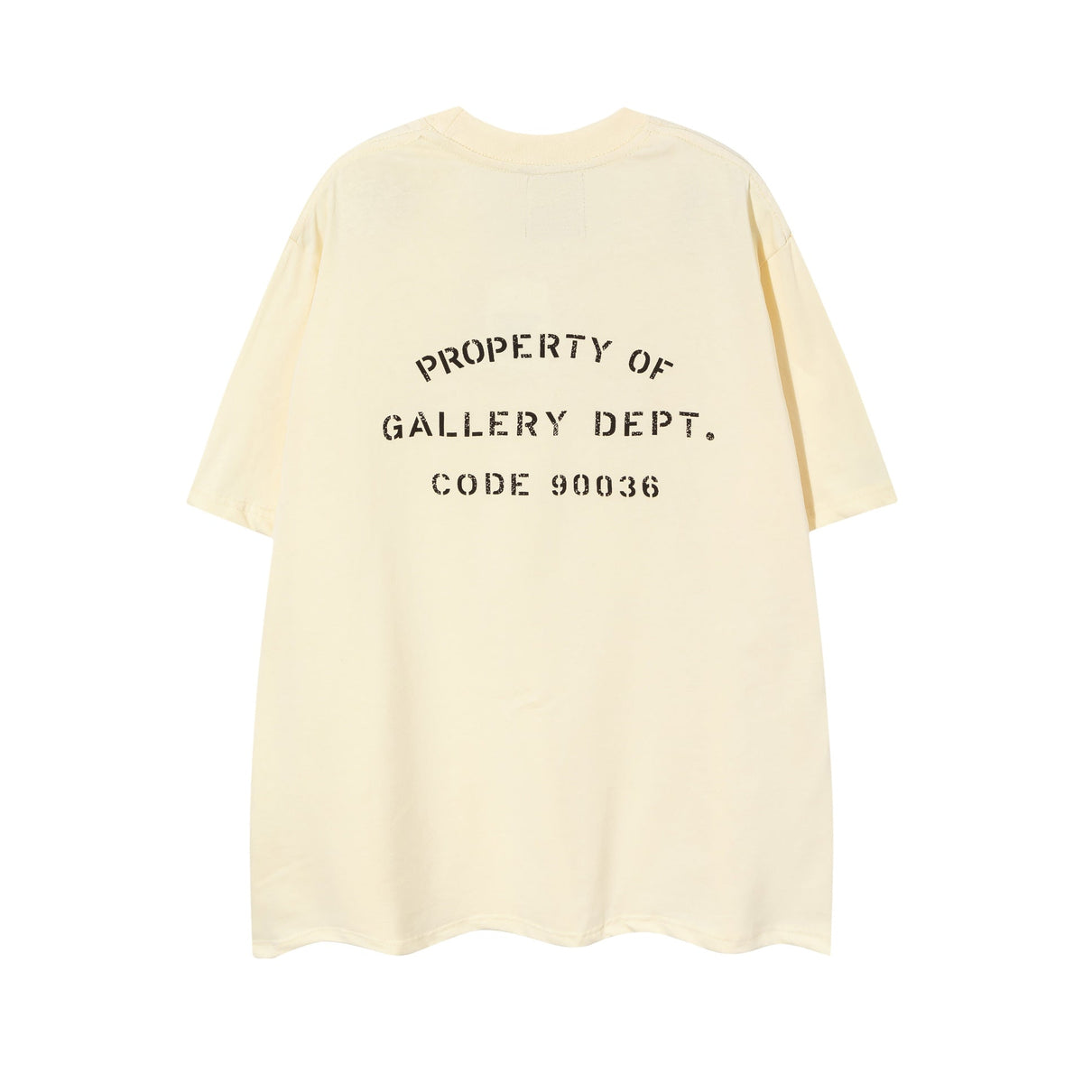 Gallery Dept T Shirts Summer Los Angeles Gallery Dept Letter Print Short Sleeved T-shirt