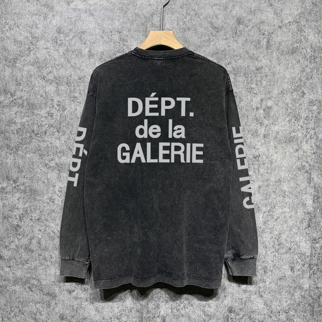 Gallery Dept Long Sleeve Shirt Vintage T Shirt Washed and Worn Vintage Long Sleeve T-shirt