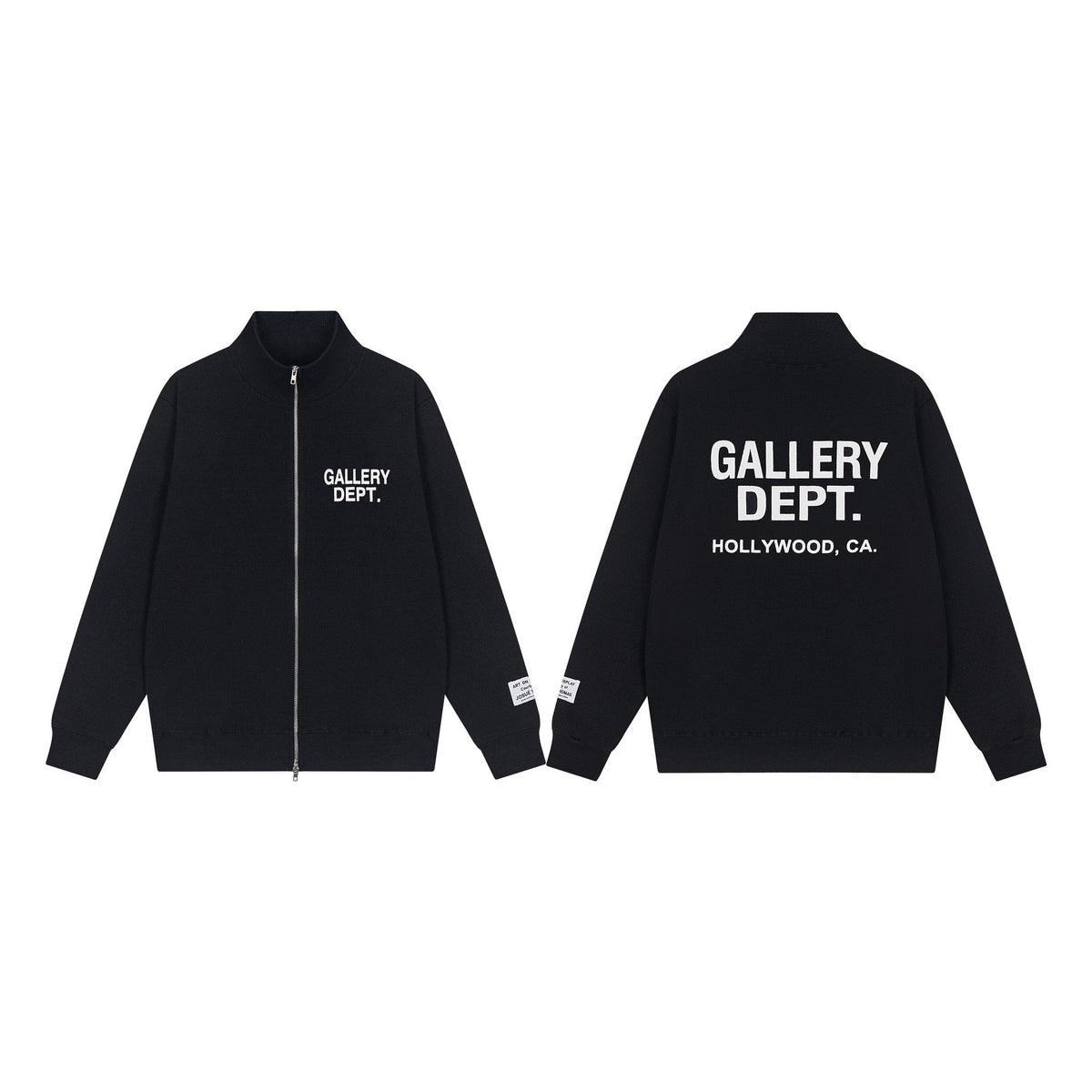 Gallery Dept Jacket Hollywood Limited Letter Cardigan Stand Up Jacket