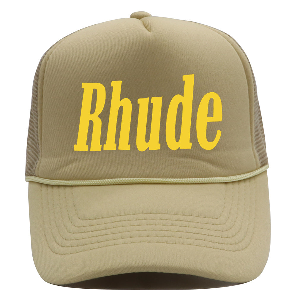 Rhude Hat Outdoor Shade Baseball Cap Couple