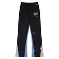 Gallery Dept Sweatpants Hand Painted Ink Splashing Graffiti Splicing Contrast Trousers