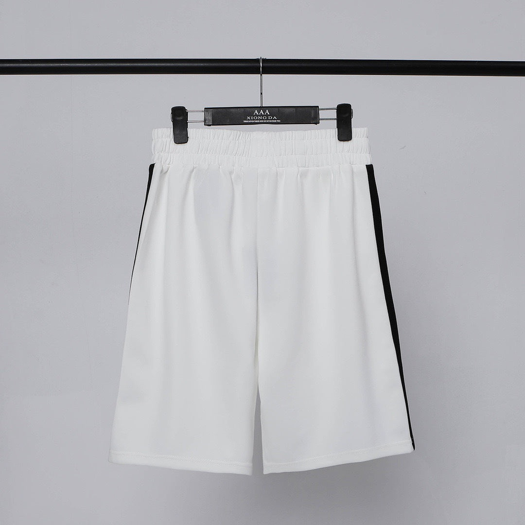 Palm Angle Shorts Palm Angels Couple Sports Casual Shorts Men's and Women's Straight Shorts