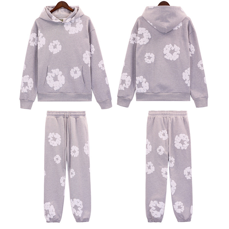 Denim Tears Outfit:Hoodie/Sweatpants (Separate Purchase Options) Casual Pants