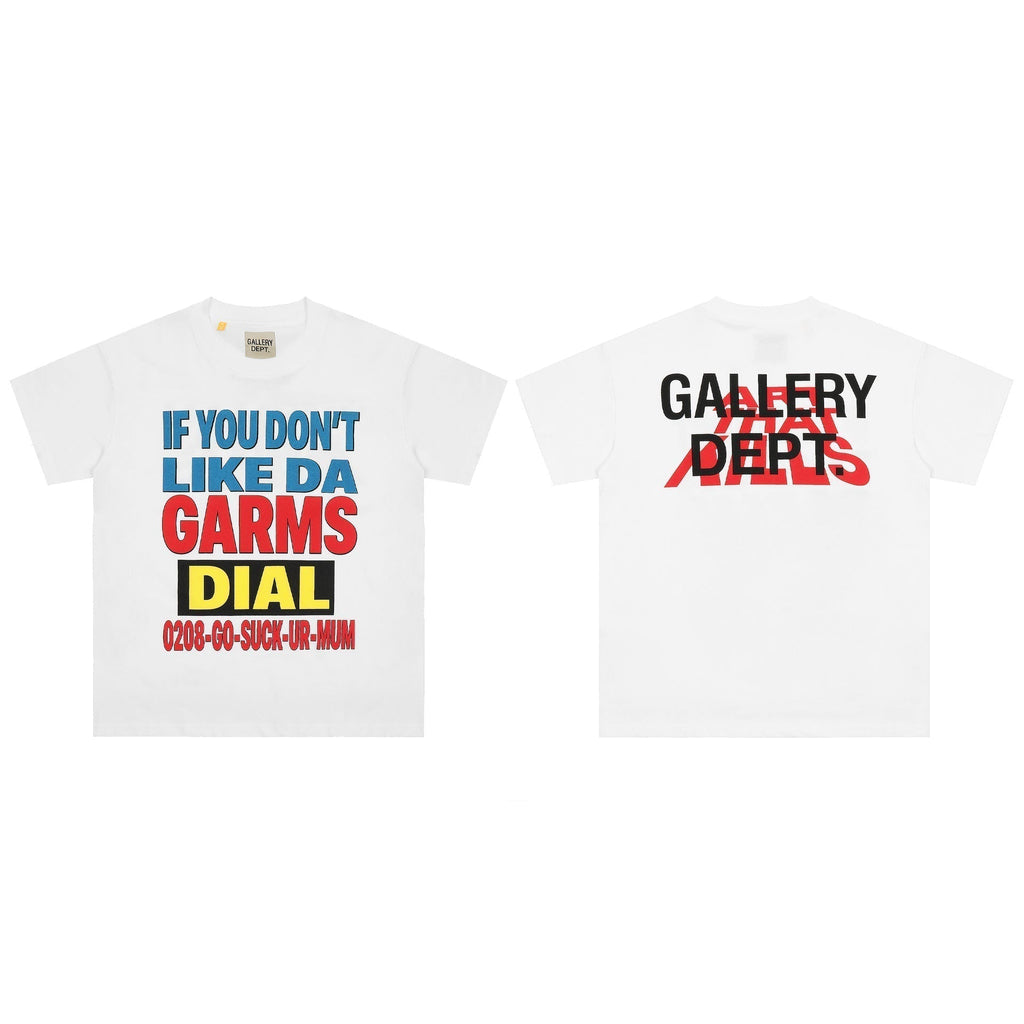 Gallery Dept T Shirts Printed plus Size Men and Women Loose T-shirt