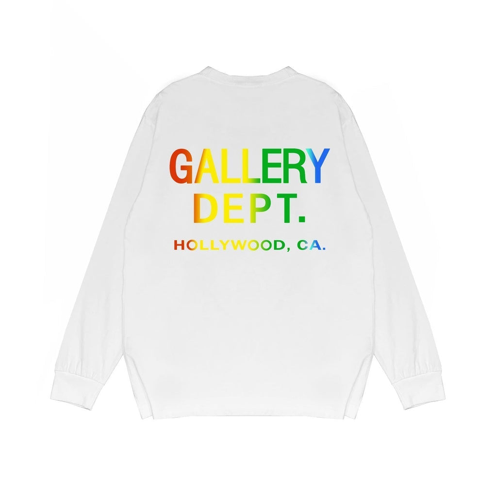 Gallery Dept Long Sleeved Shirt Fashion Brand Long Sleeve Long-Sleeved T-shirt Blouse