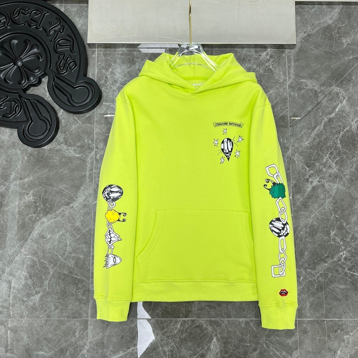 Chrome Heart Hoodie Chrome Hearts Matty Boy Graffiti Smiley Hoodie Sweater