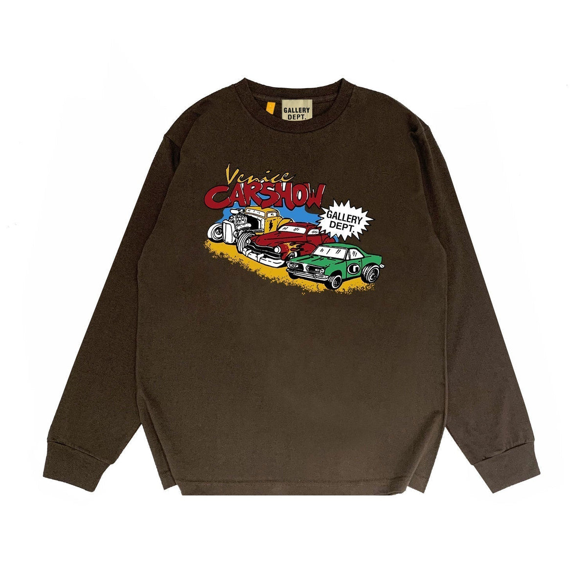 Gallery Dept Long Sleeved Shirt Fashion Brand Long Sleeve Long-Sleeved T-shirt Blouse