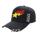 Plam Angle Hat Fashion BAPE Shade Cap