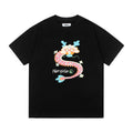 Maison Margiela T-shirt Dragon Print Crew Neck Loose Short Sleeve T-shirt