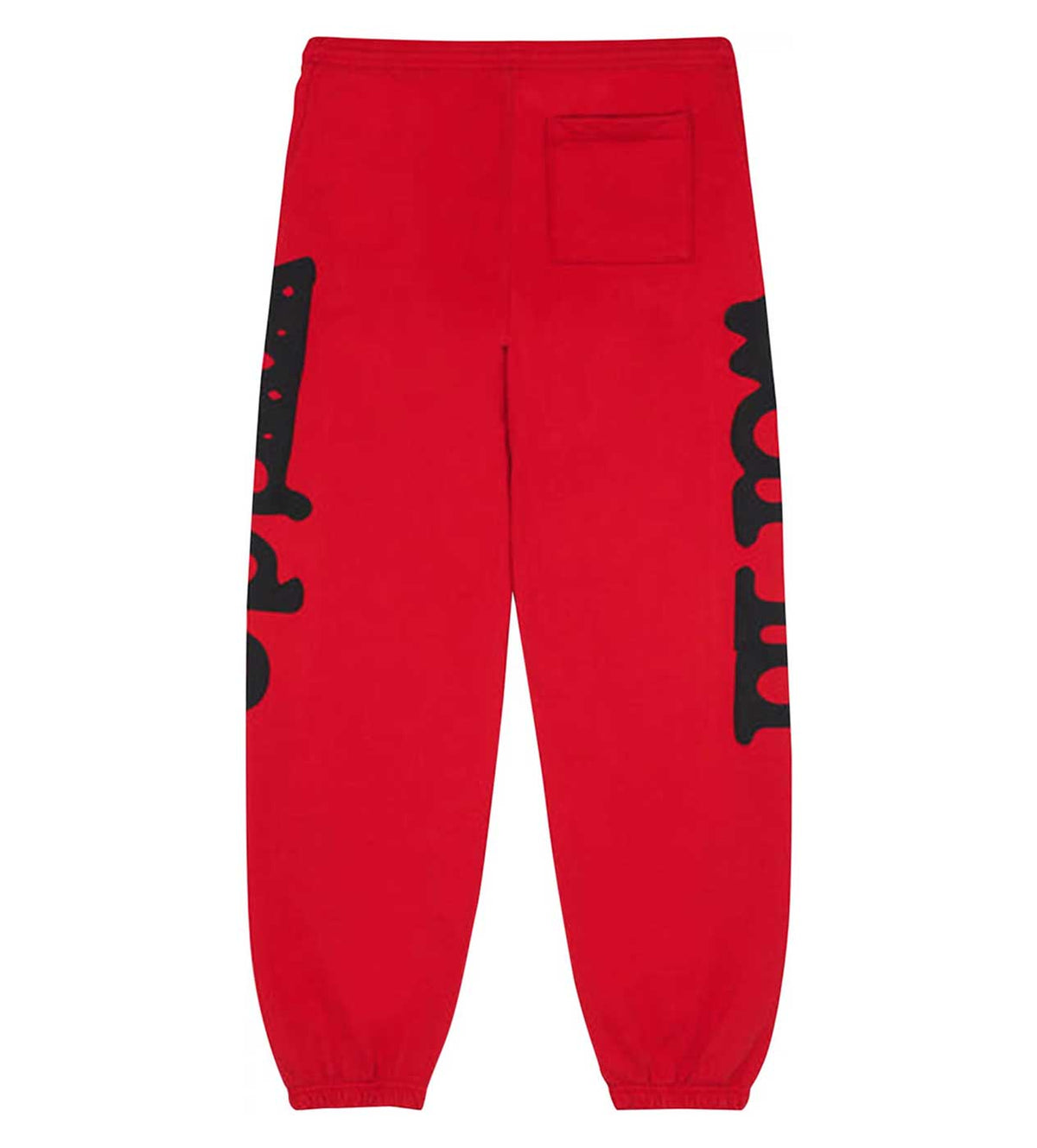 Sp5der Beluga Red Sweatpants