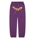 Sp5der Star OG Web v2 Sweatpants Purple