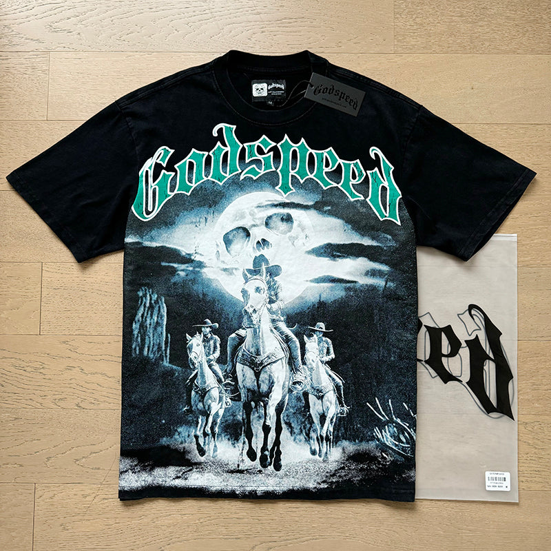 Godspeed T-shirts Retro Fantasy Pattern