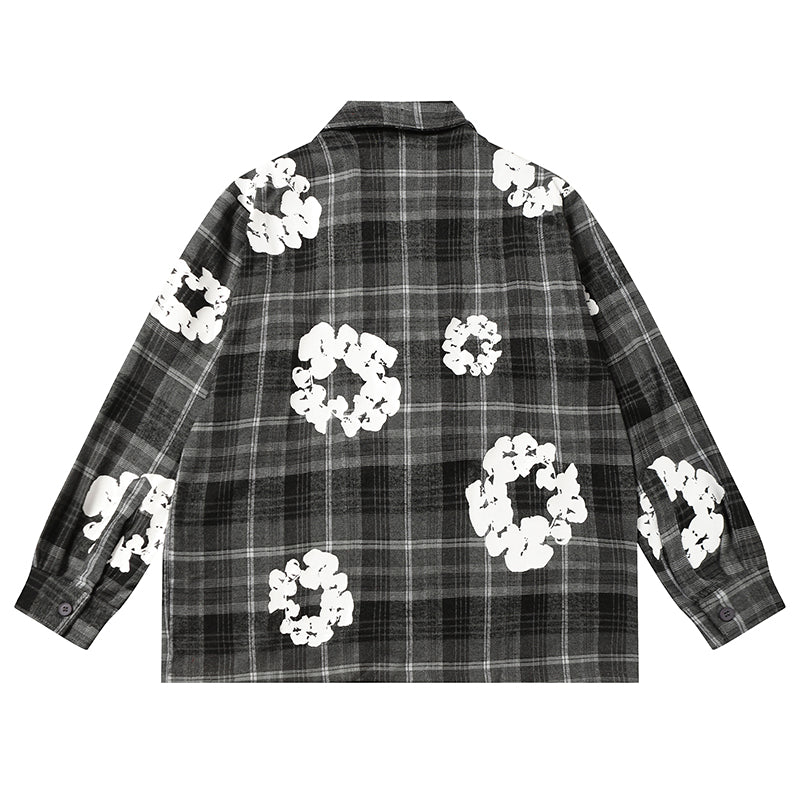 Denim Tears Shirt Kapok Plaid Long sleeve shirt