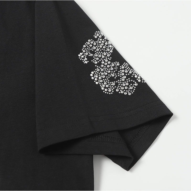 Denim Tears T-shirts Rhinestones