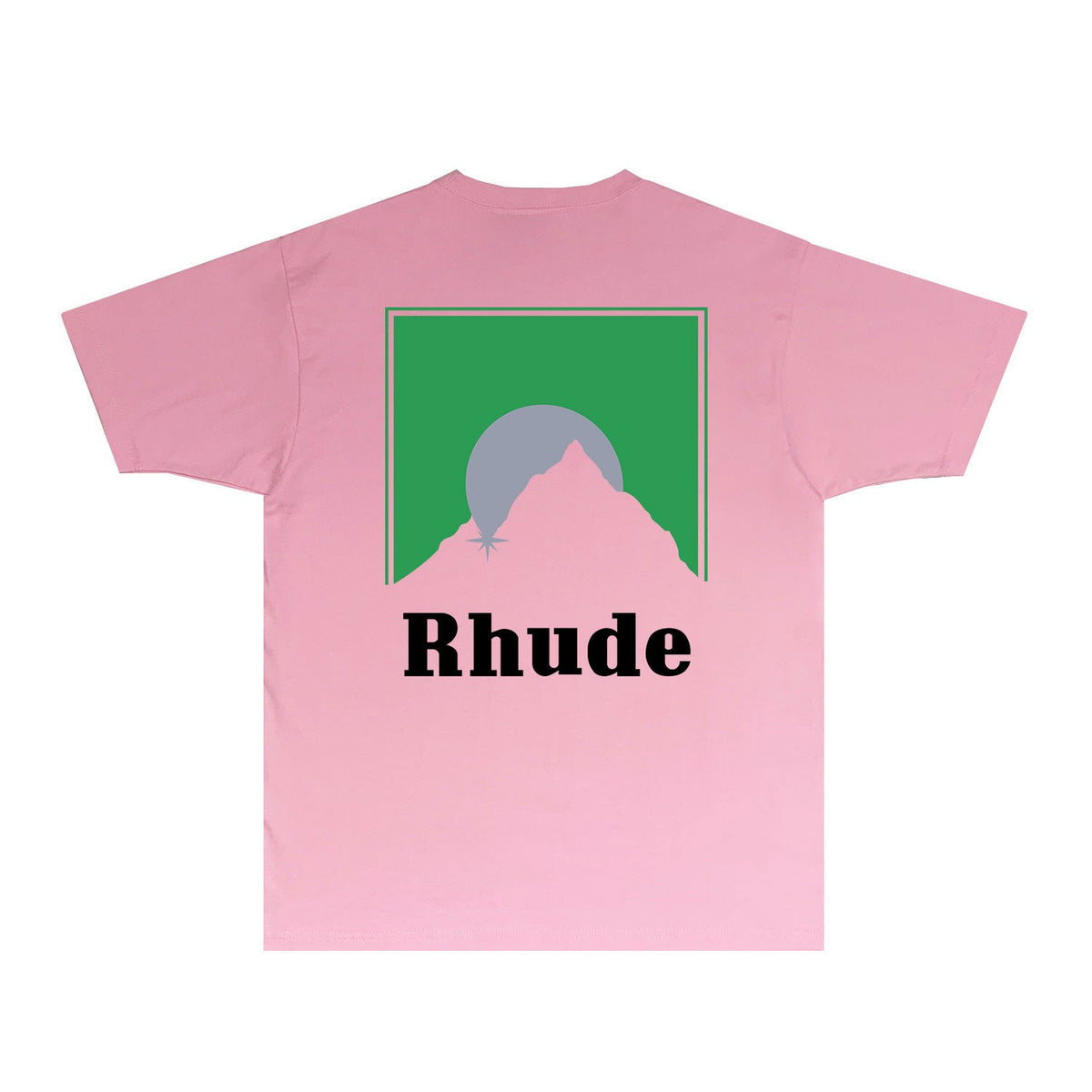 Rhude T-shirts Printed Trendy Pure Cotton