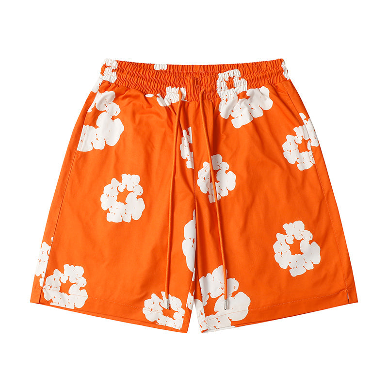 Denim Tears Shorts flower woven