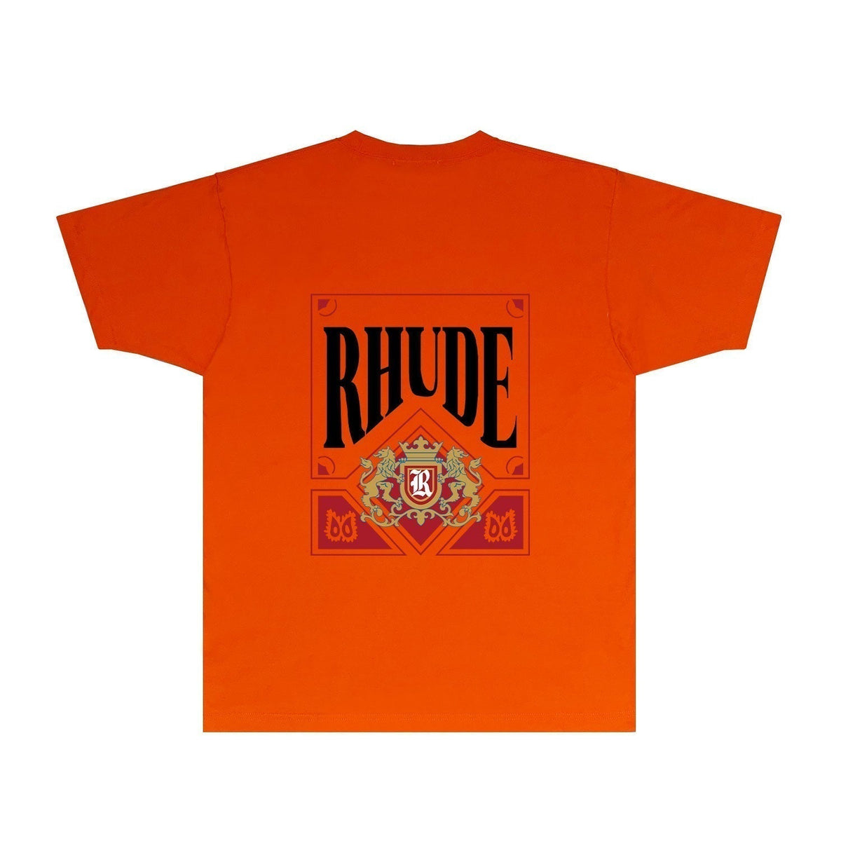 Rhude T-shirts Printed Trendy Pure Cotton