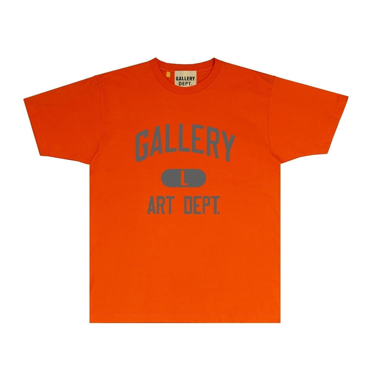 Gallery Dept T Shirt Retro Printed Loose Short-Sleeved Shirt